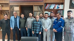 تقدیر از پرسنل همکاران خدمات  و تاسیسات دانشکده دندانپزشکی