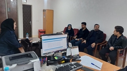 جلسه ارزیابی و نظارت بر فعالیت های انجمن علمی دانشجویی